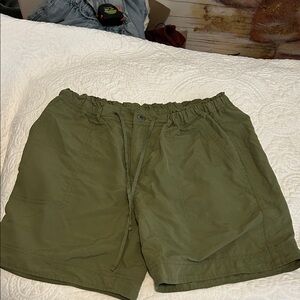 Patagonia Women's Olive Green Athletic Shorts